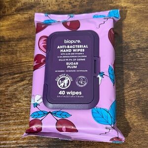 Sugar Plum Anti-Bacterial Hand Wipes - Purple